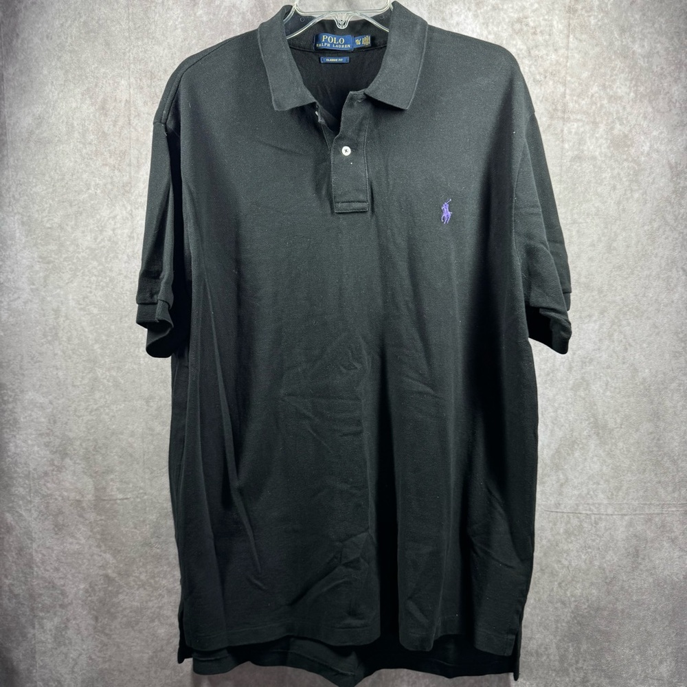 Polo Ralph Lauren Men’s‎ XL Black Short Sleeve Classic Fit